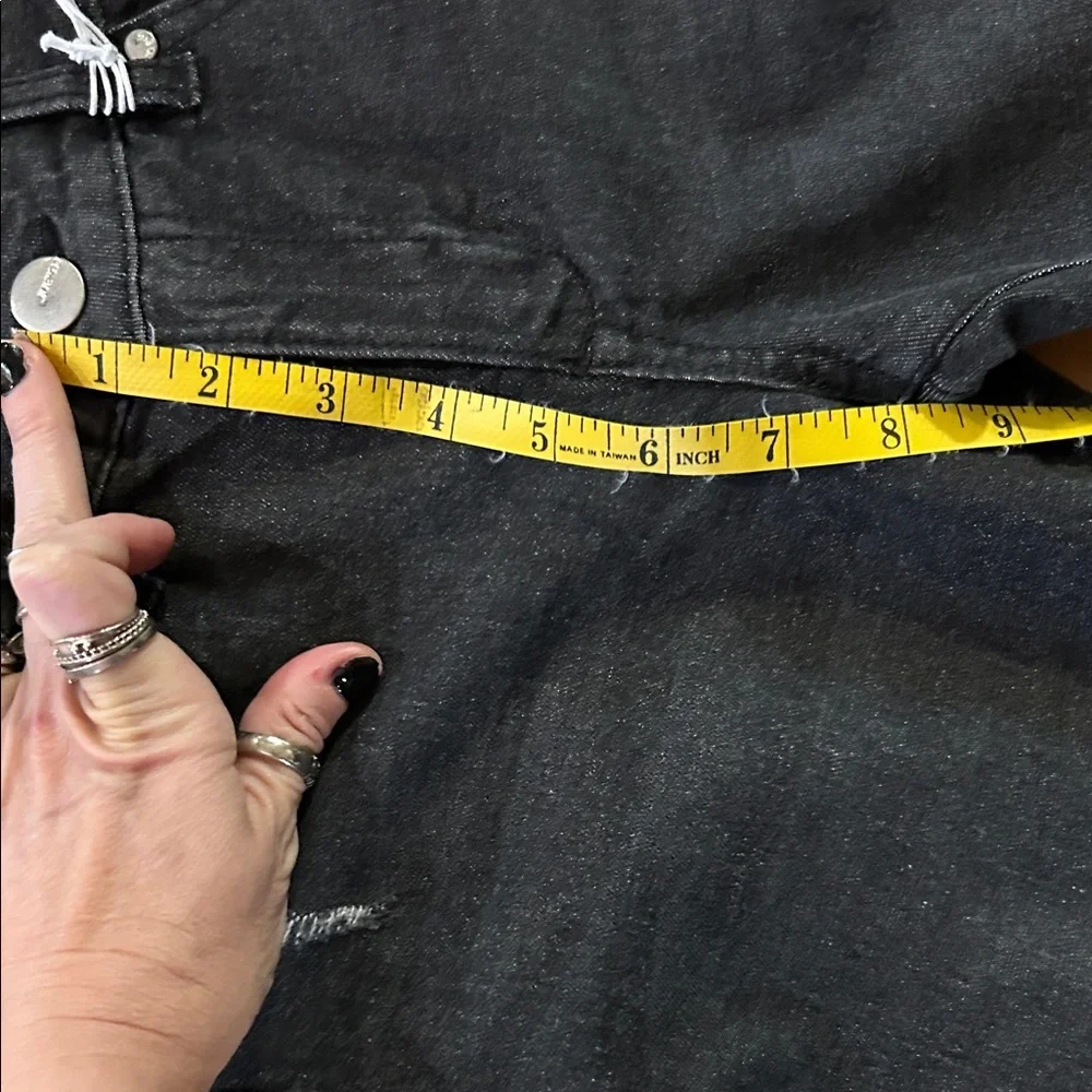 NWT Joe's Jeans Distressed Black Ankle Jeans girls 14 - Picture 14 of 16